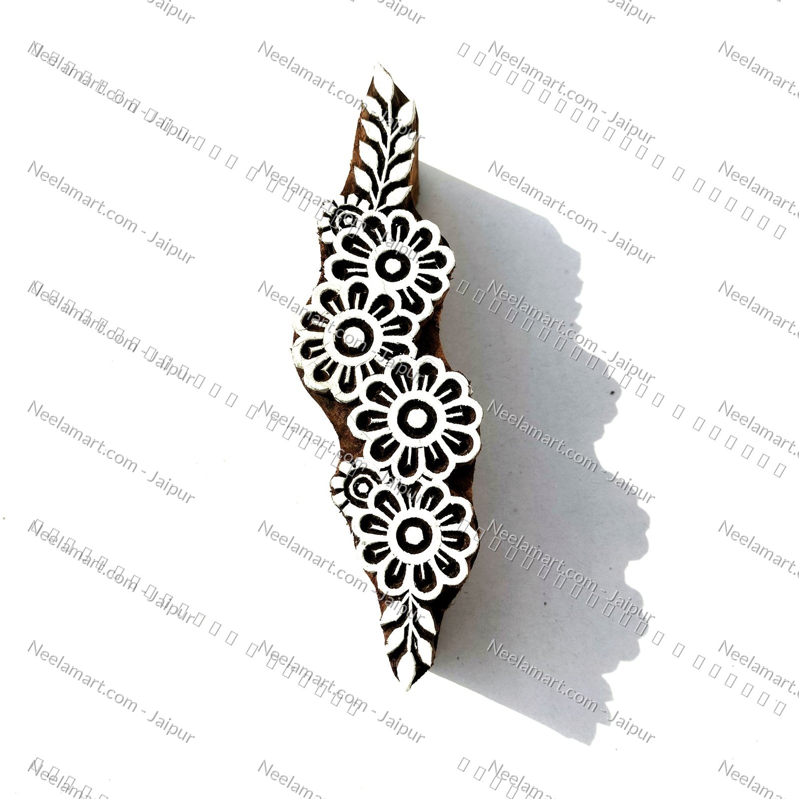 Seamless Decorative Border Print Block