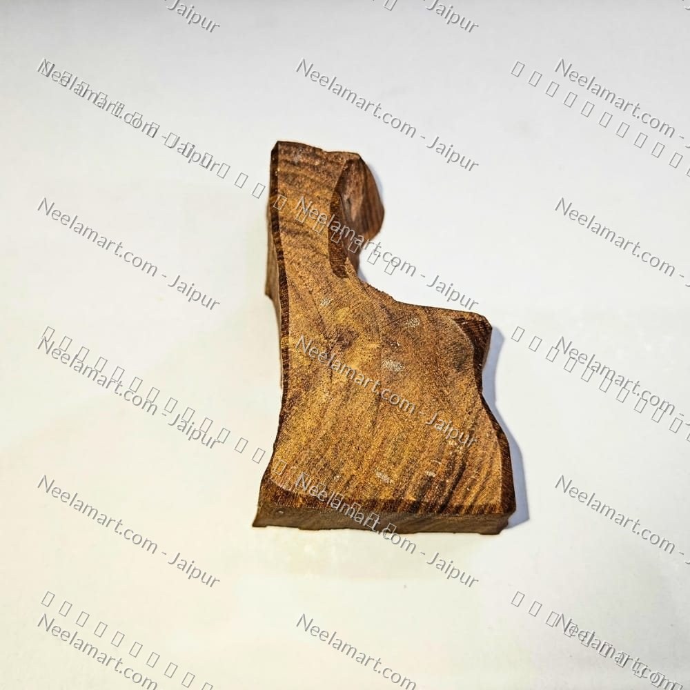 Hand-Carved Forest Deer Block printed impression