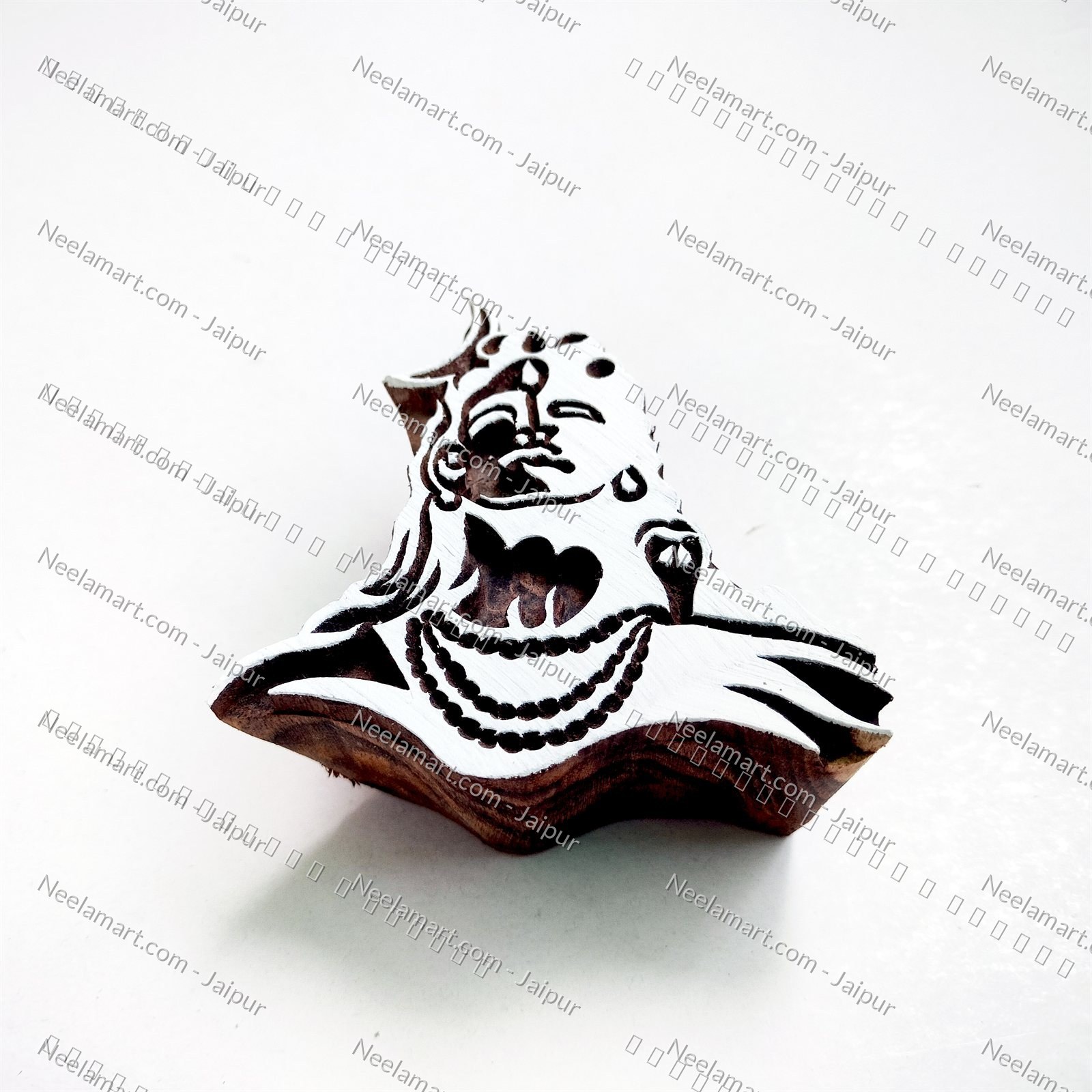 Spiritual Lord Shiva Wooden Stamp