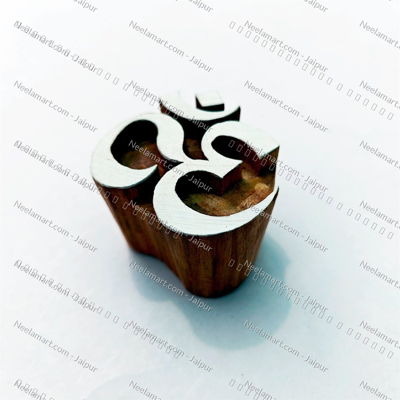 Spiritual Sacred Om Wooden Stamp