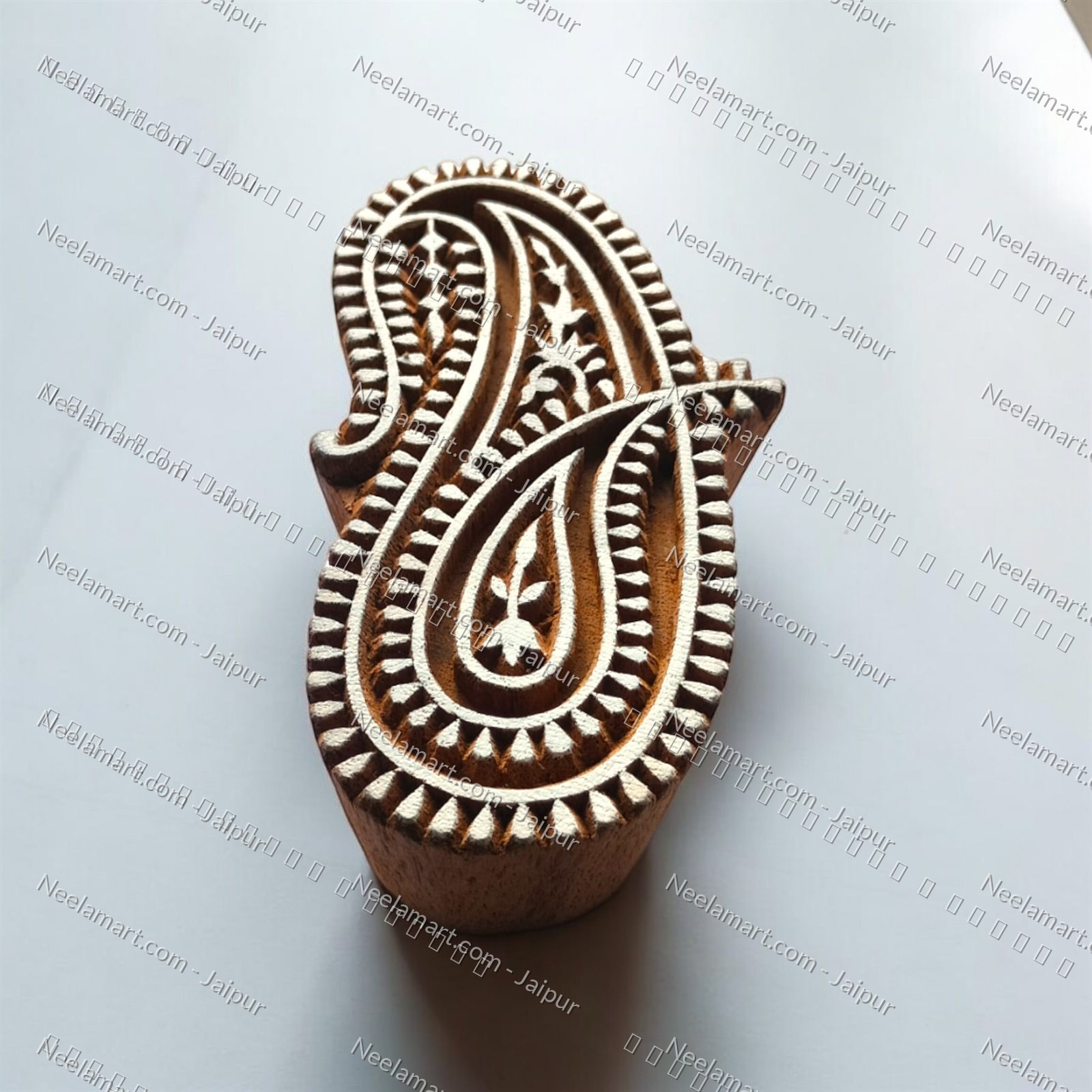 Traditional Classic Paisley Print Block