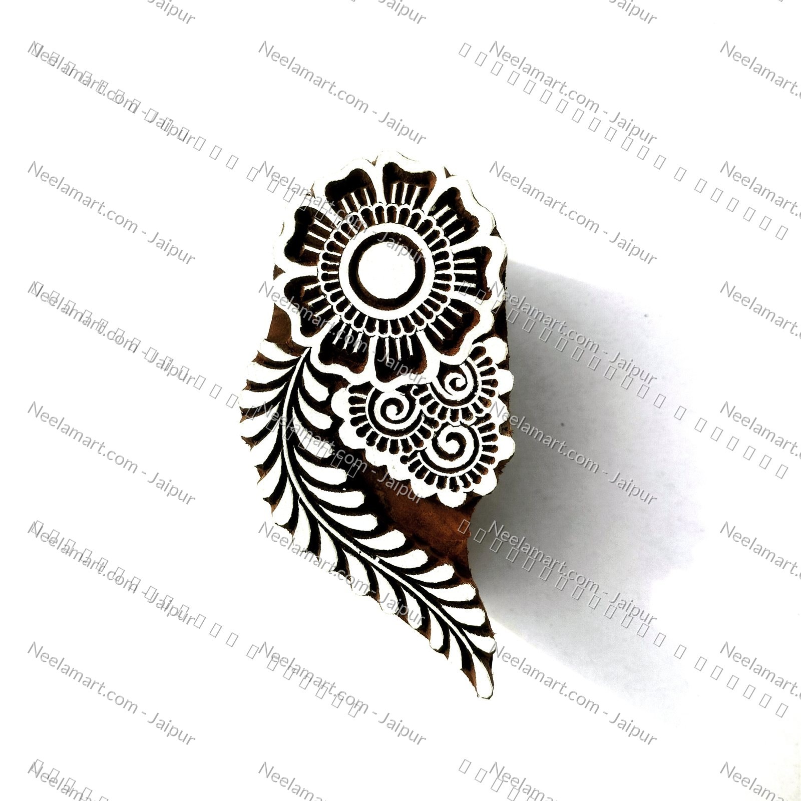 Traditional Classic Paisley Print Block