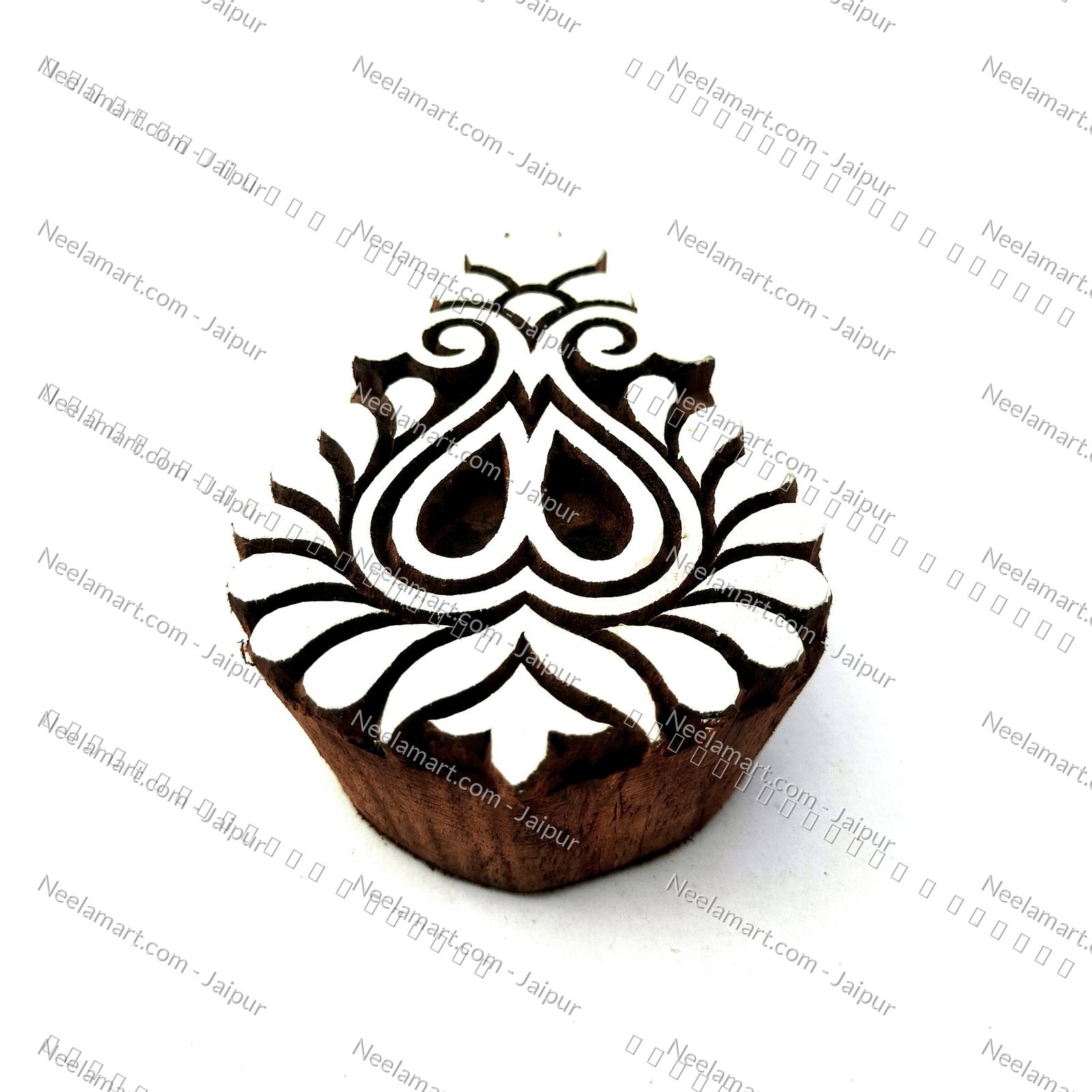 Traditional Classic Paisley Print Block printed impression